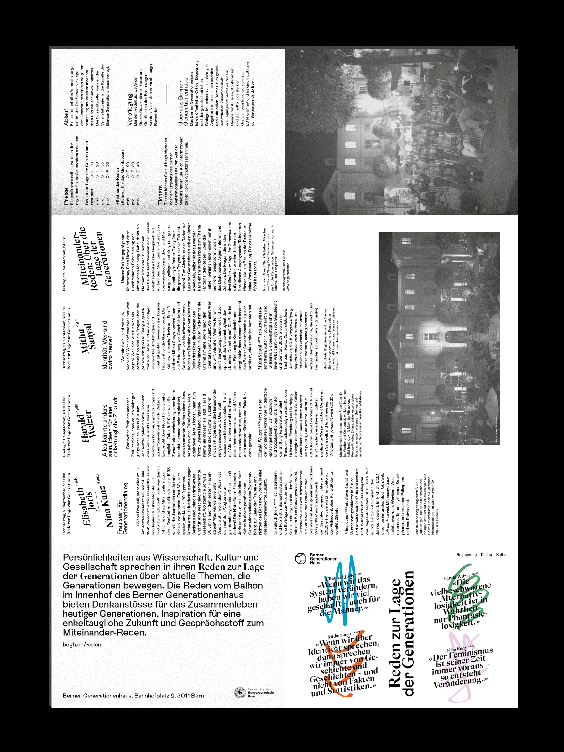 Reden zur Lage der Generationen, Falzfyler